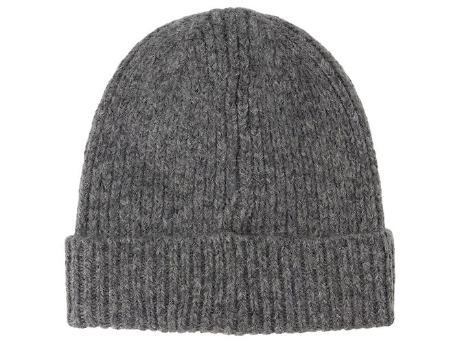 Beanie Elia - ANINE BING - Lana - Grigio - vista 2