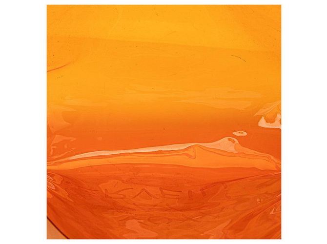 Hermès Vinyl Kelly Handtasche Orange - Ansicht 10