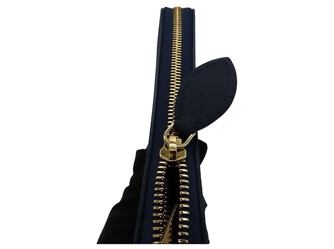 Louis Vuitton Zippy Wallet Monogram Mahina Long Wallet Blue - view 6