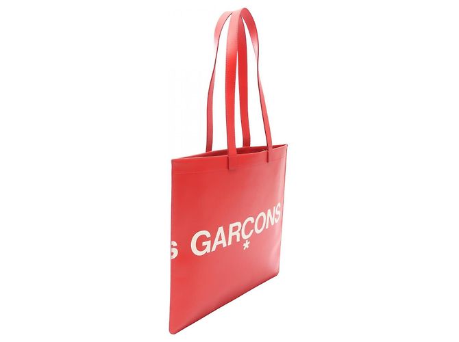 Comme Des Garcons Rote Leder-Tote von Comme des Garçons - Ansicht 7