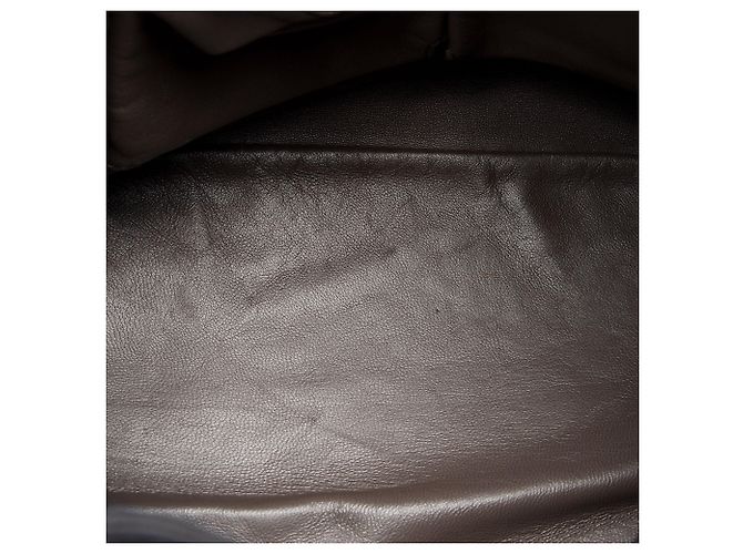 Borsa a secchiello Miss Bamboo in pelle Gucci Nero - vista 10