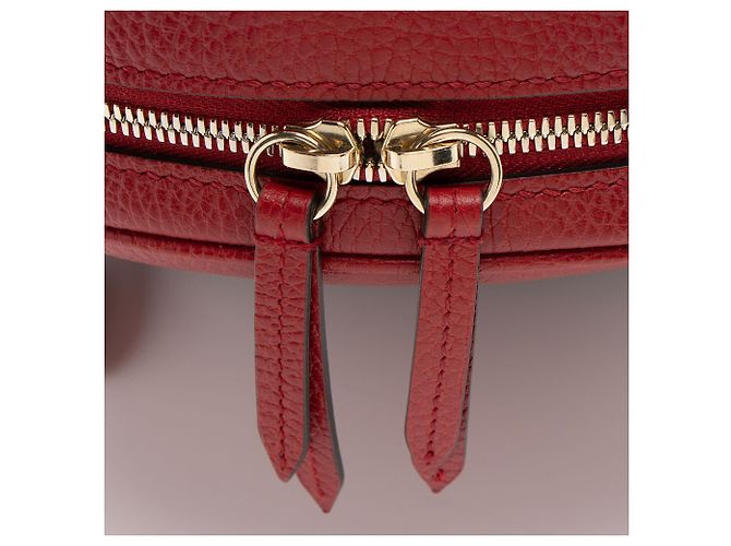 Gucci Leather Soho Chain Backpack Blue - view 9