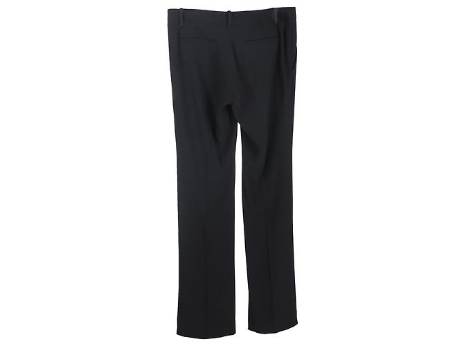 Gucci Crepe-Hosen aus schwarzem Polyester - Ansicht 2