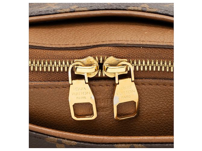 Borsa Pallas in tela Monogram Louis Vuitton Marrone - vista 10