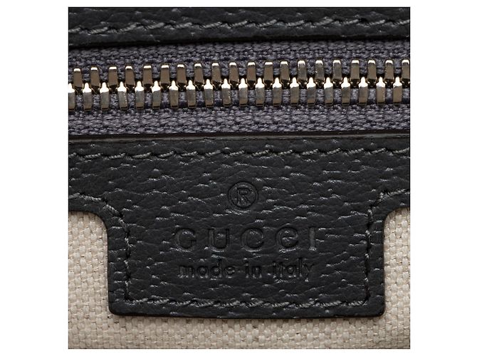 Gucci GG Supreme Ophidia Vertikale Mittelgroße Tasche Grau - Ansicht 8