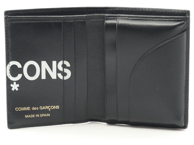 Comme des Garcons Leather Bifold Wallet - view 2