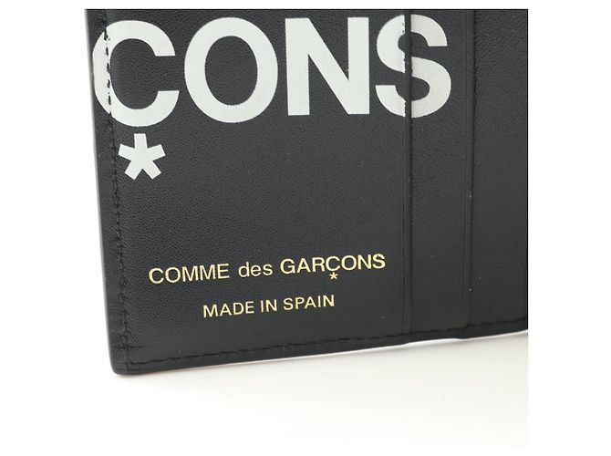 Comme des Garcons Leather Bifold Wallet - view 3