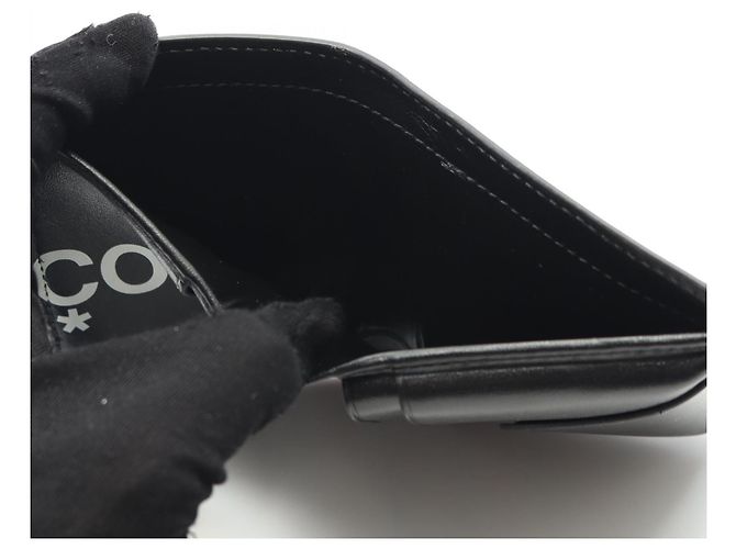 Comme des Garcons Leather Bifold Wallet - view 5
