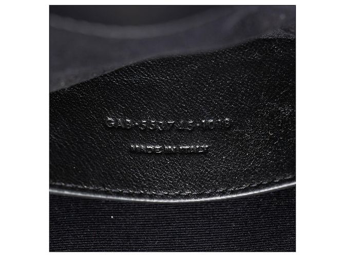 Saint Laurent Canvas Leder Manhattan Medium Satchel - Ansicht 6