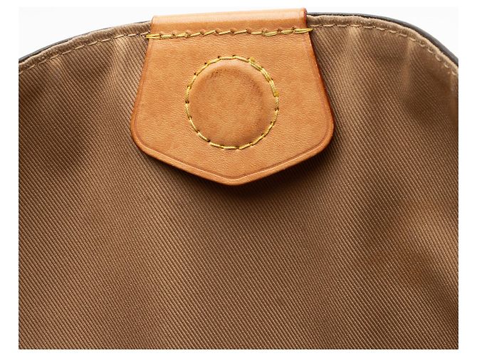 Borsa hobo Graceful MM in tela Monogram Louis Vuitton Marrone - vista 8