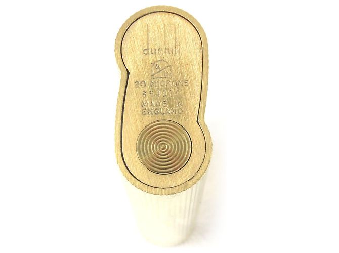 Alfred Dunhill Encendedor ovalado con patrón de rayas Dunhill Dorado - vista 5