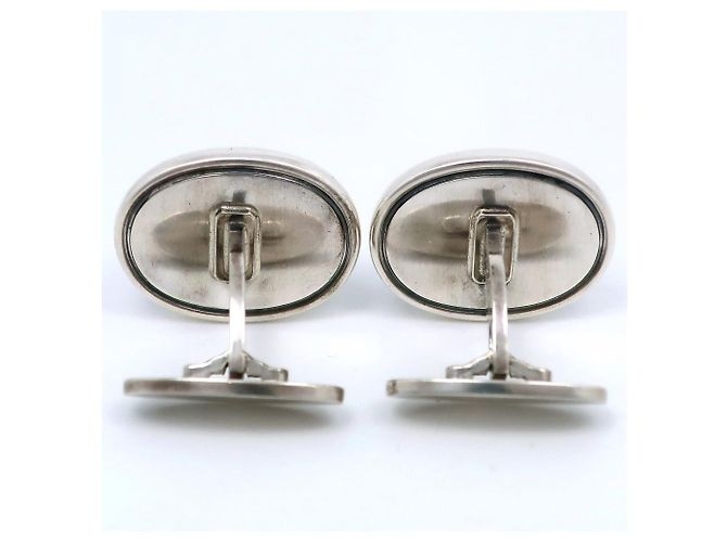 Autre Marque Gemelli ovali in argento 925 Georg Jensen - vista 3
