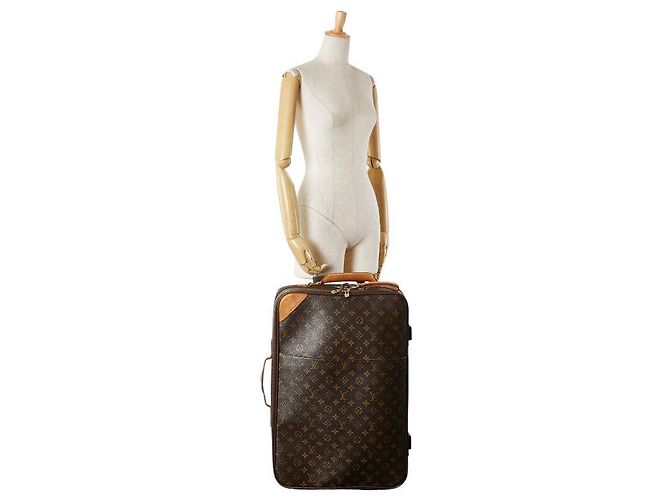 Valigia Monogram Pegase 55 di Louis Vuitton Marrone - vista 14