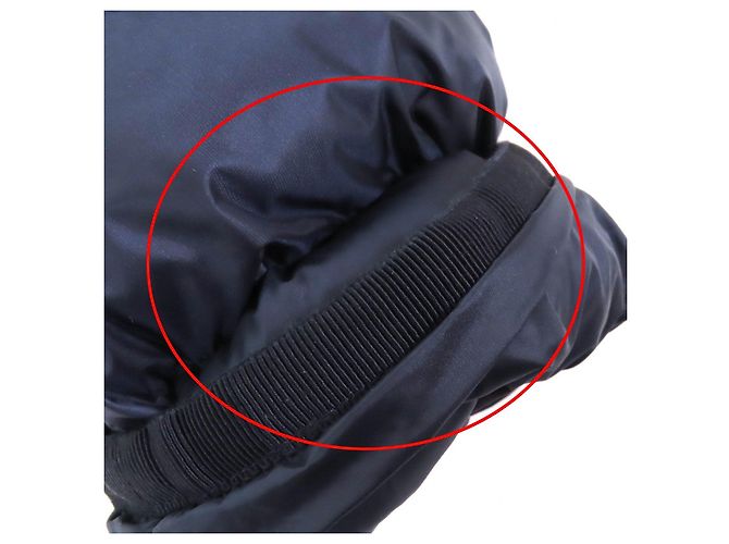 Moncler HERMINE Abrigo de Nylon con Plumas Azul Azul marino - vista 14