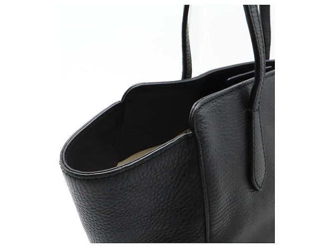 Borsa tote 2 in 1 in pelle Gucci Swing Nero - vista 7
