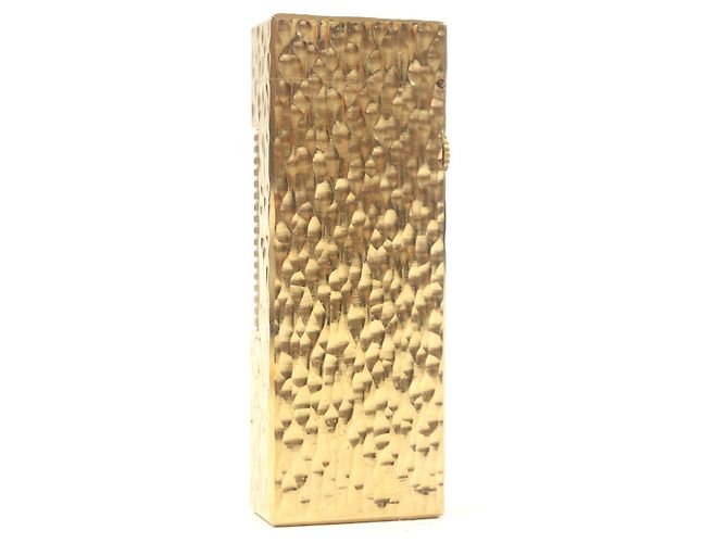 Alfred Dunhill Briquet à motif intégral Dunhill Doré - vue 3