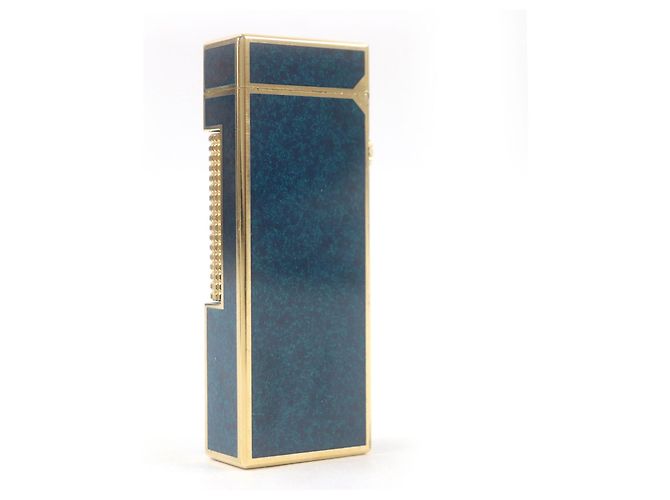 Alfred Dunhill Briquet en marbre Dunhill 13744 Bleu - vue 3