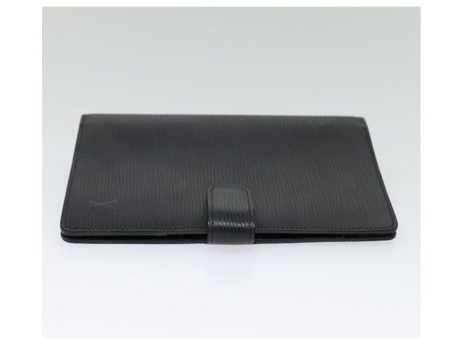 Copertura per agenda Louis Vuitton in pelle Epi PM Nero - vista 3
