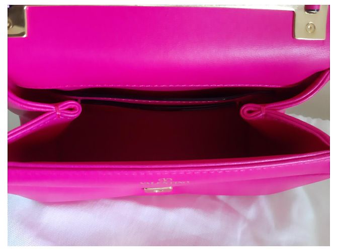 Borsa One Stud Valentino Garavani Rosa - vista 10