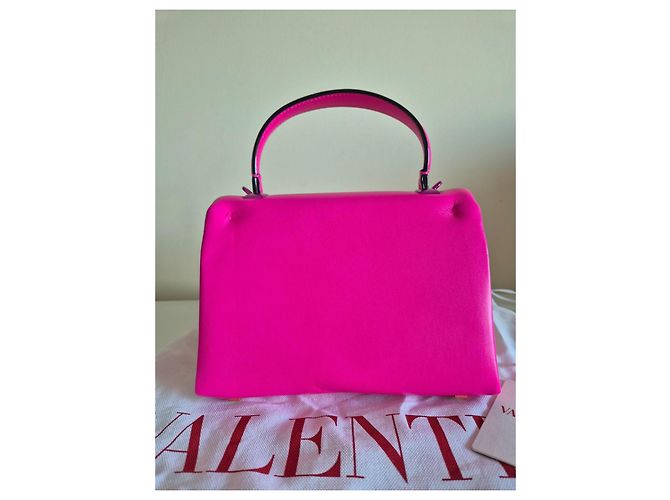 Borsa One Stud Valentino Garavani Rosa - vista 2