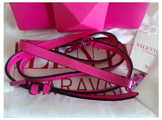 Borsa One Stud Valentino Garavani Rosa - vista 7