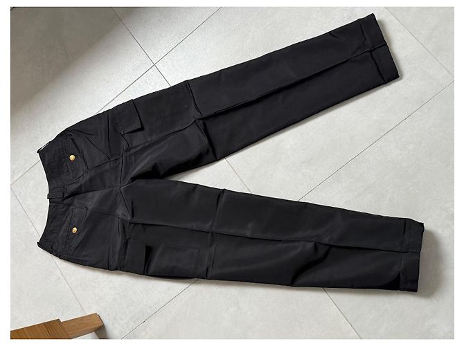 Chanel Pantalones, leggings Negro - vista 3