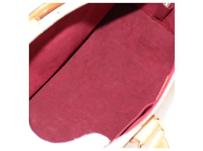 Louis Vuitton Alma Handtasche Monogramm Multicolor GM Weiß - Ansicht 5