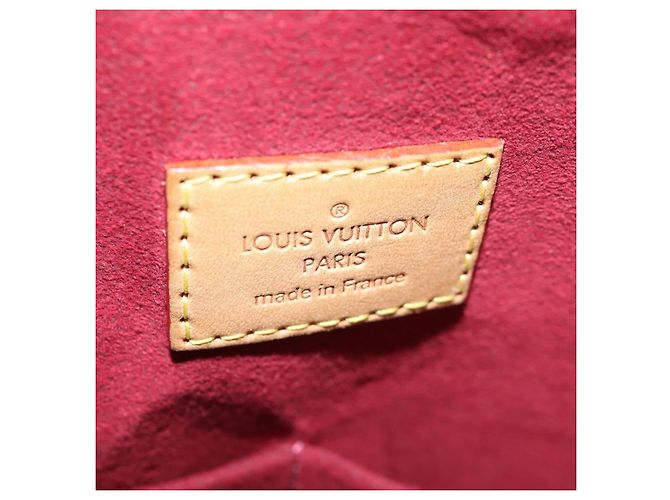 Louis Vuitton Alma Handtasche Monogramm Multicolor GM Weiß - Ansicht 7