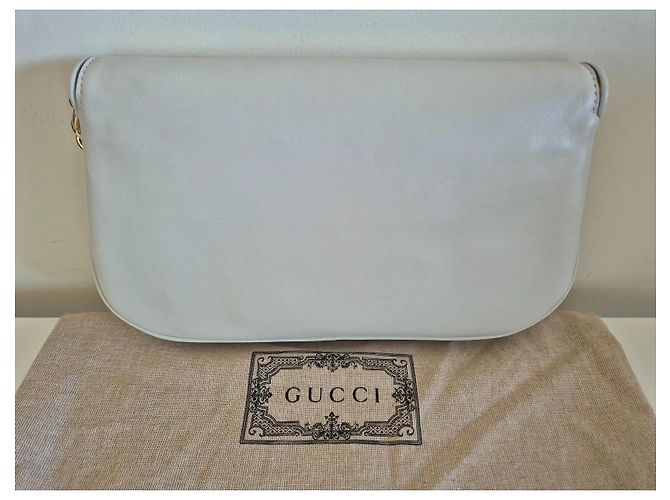 Gucci Blondie Ledertasche weiß - Ansicht 2