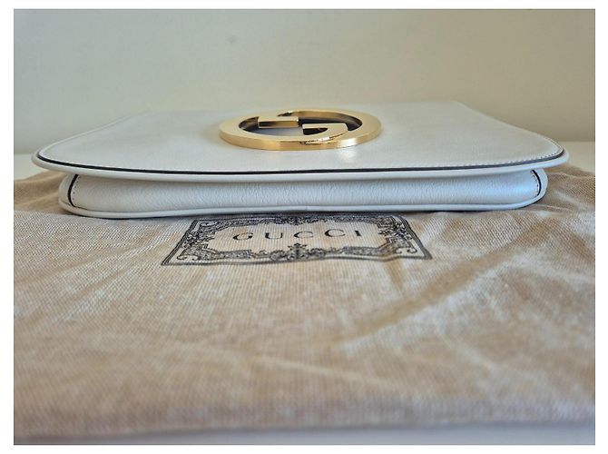 Gucci Blondie Ledertasche weiß - Ansicht 4