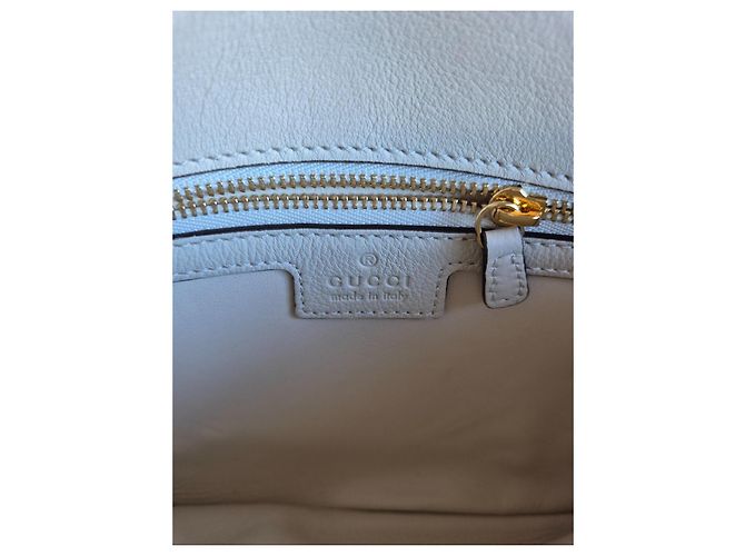 Gucci Blondie Ledertasche weiß - Ansicht 8