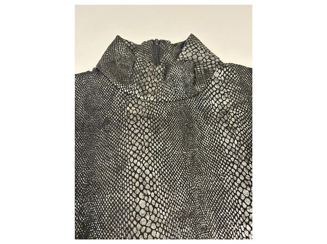 Yves Saint Laurent Rockanzug Python Print Wolle Python drucken - Ansicht 2