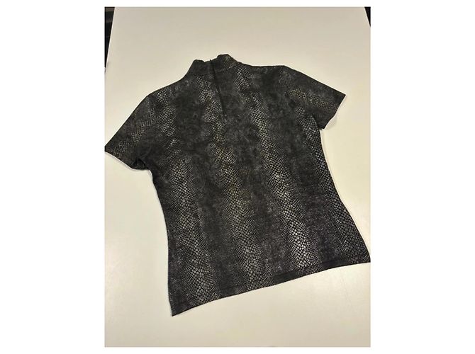 Yves Saint Laurent Rockanzug Python Print Wolle Python drucken - Ansicht 4