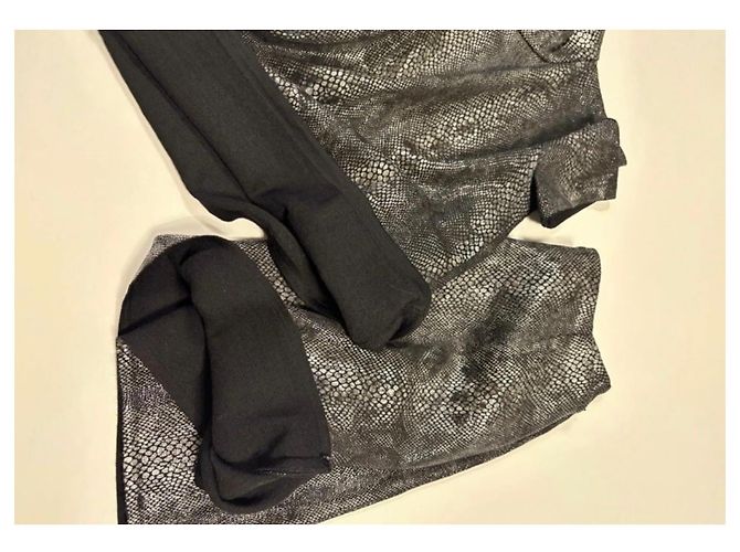 Yves Saint Laurent Rockanzug Python Print Wolle Python drucken - Ansicht 7