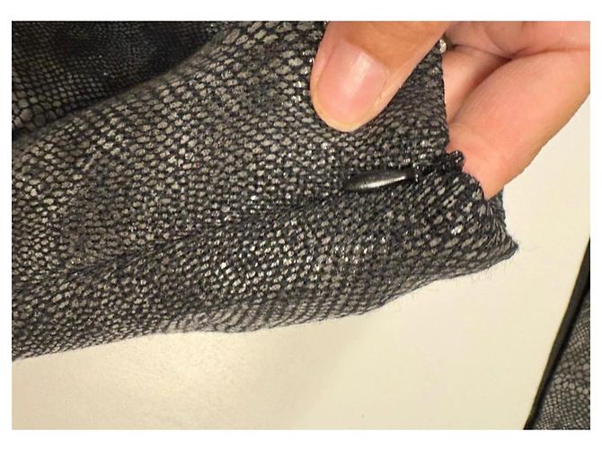 Yves Saint Laurent Rockanzug Python Print Wolle Python drucken - Ansicht 8