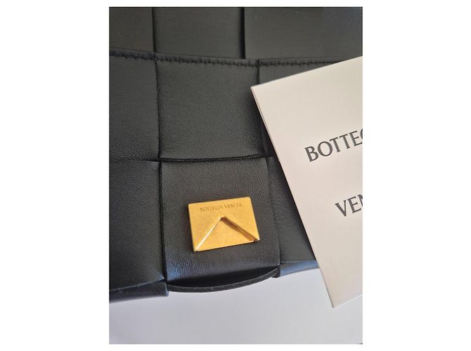 Borsa mini intrecciato Bottega Veneta Nero - vista 11