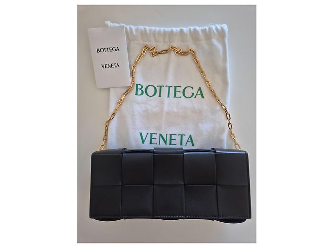 Borsa mini intrecciato Bottega Veneta Nero - vista 2