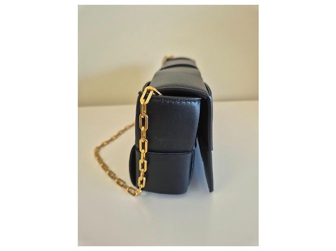 Borsa mini intrecciato Bottega Veneta Nero - vista 7