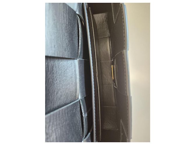 Borsa mini intrecciato Bottega Veneta Nero - vista 9