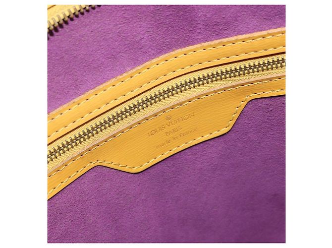 LOUIS VUITTON Borsa a Spalla Epi Saint Jacques Gialla M52269 Auth 142607 Giallo - vista 19