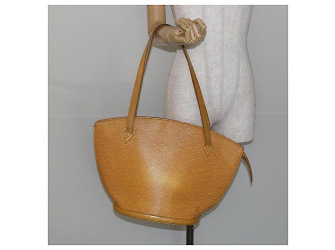 LOUIS VUITTON Borsa a Spalla Epi Saint Jacques Gialla M52269 Auth 142607 Giallo - vista 23