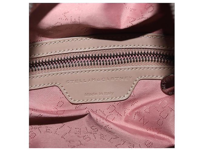 Autre Marque Zaino Stella McCartney Camoscio Beige Argento 410905 Auth BA5213 - vista 20