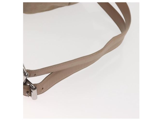 Autre Marque Zaino Stella McCartney Camoscio Beige Argento 410905 Auth BA5213 - vista 9