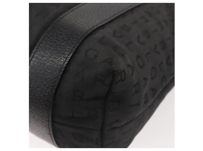 Bulgari Borsa a mano BVLGARI Logo Mania in tela nera e argento autentica bs29103 Nero - vista 15