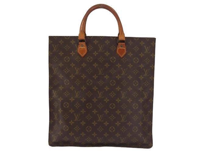 LOUIS VUITTON Monogram Sac Plat Handtasche Vintage M51140 LV Auth bs29434 Monogramm - Ansicht 13