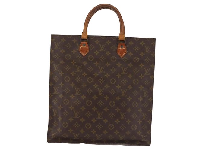 LOUIS VUITTON Monogram Sac Plat Handtasche Vintage M51140 LV Auth bs29434 Monogramm - Ansicht 2