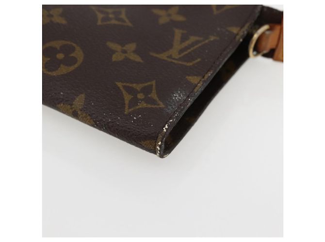 LOUIS VUITTON Monogram Bucket GM Accessory Pouch Vintage LV Auth 142749 - view 7
