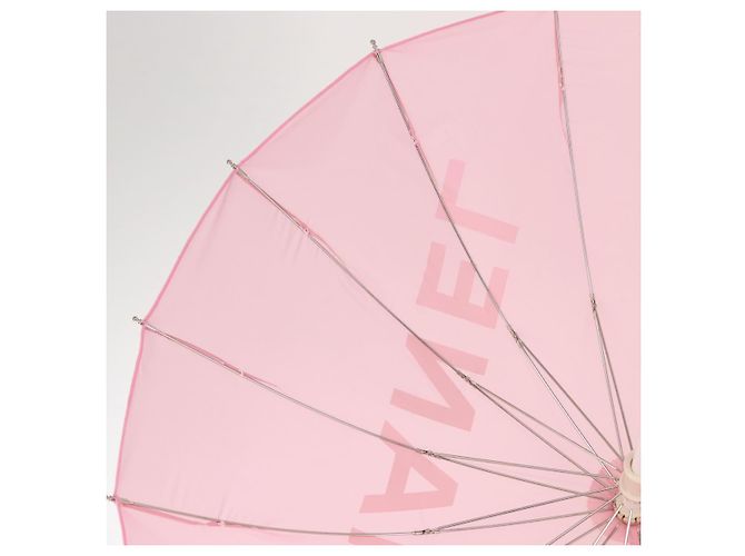CHANEL L'Année 2000 Parapluie Nylon Rose CC Auth 143176V - vue 10