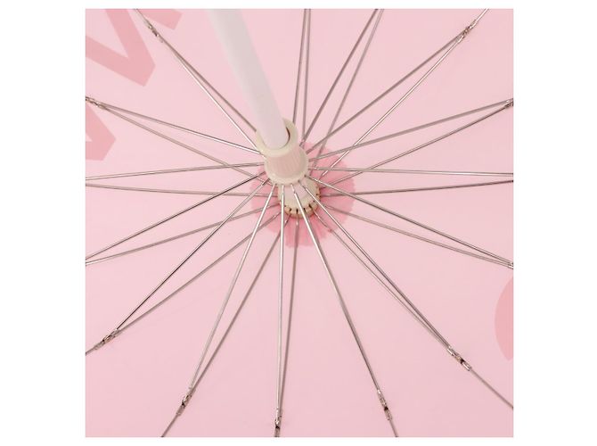 CHANEL L'Année 2000 Parapluie Nylon Rose CC Auth 143176V - vue 14