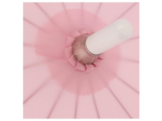 CHANEL L'Année 2000 Parapluie Nylon Rose CC Auth 143176V - vue 8